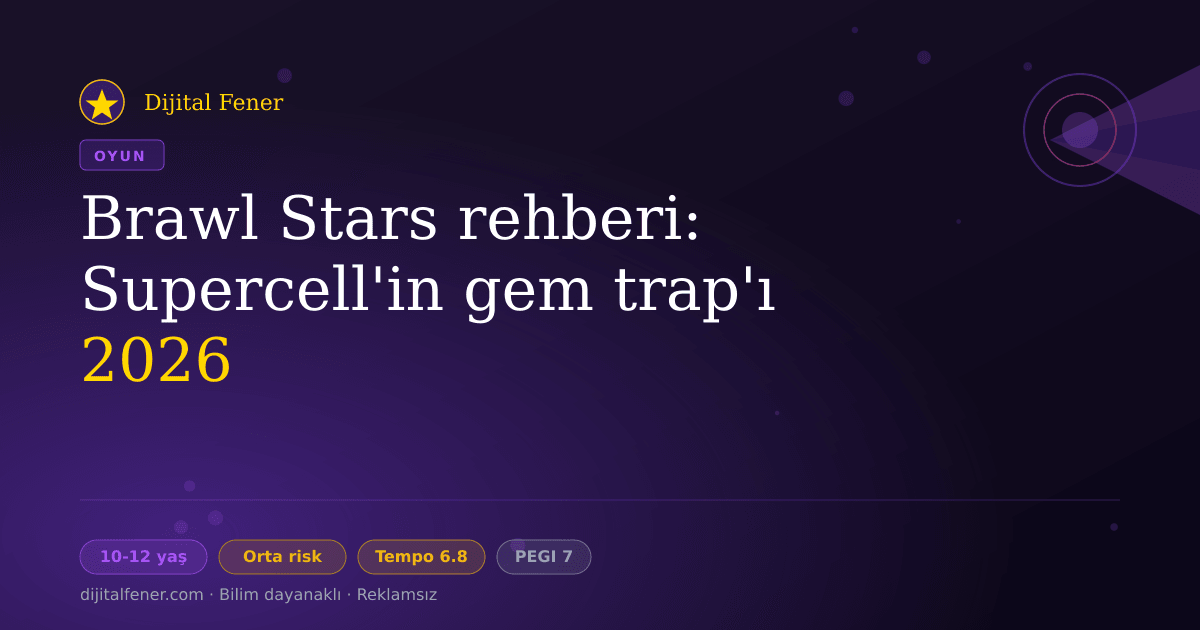 Brawl Stars karakterleri ve Gem ikonu